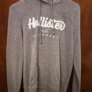 Gray Hollister Hoodie Size: M